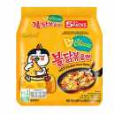 Samyang - Hot Chicken Ramen - Käse Cheese 5x140 g...