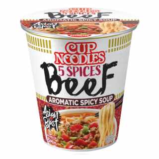 Nissin - Instantnudeln Rind Spicy 64 g