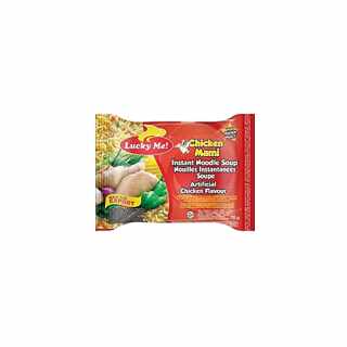 Lucky Me! - Instantnudelsuppe mit Huhn-Geschmack Chicken Mami 55 g MHD: 11.12.2024