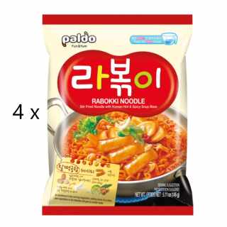 Paldo - Rabokki Instant-Ramen (4x120 g) 480 g