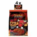 Firebull - Sehr scharfe Stir-Fried Beef Ramen (4x173,8 g)...