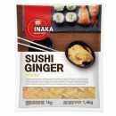 Inaka - Weißer Sushi-Ingwer 1,4 kg/ATG 1 kg